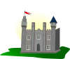 free vector Castle clip art