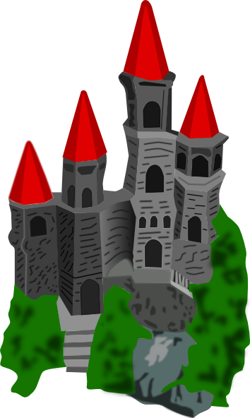free vector Castle Color clip art