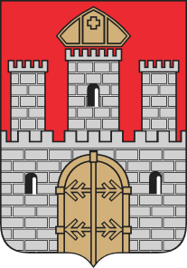 free vector Castle Wloclawek Coat Of Arms clip art