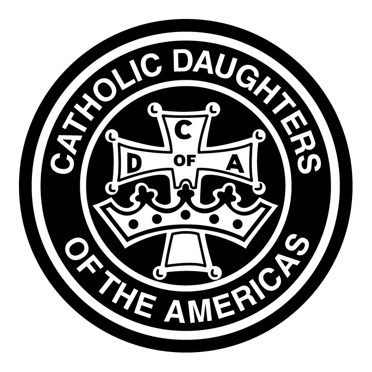free vector Catholic daughters of the americas