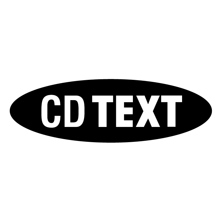 free vector Cd text 0