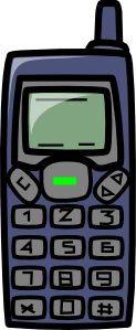 free vector Cell Phone clip art