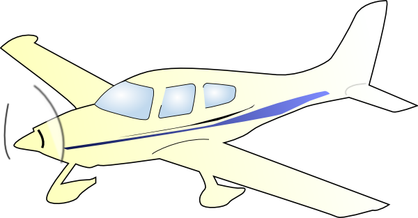 free vector Cessna Plane clip art