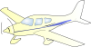 free vector Cessna Plane clip art