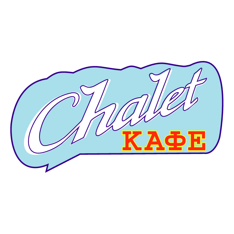 free vector Chalet cafe