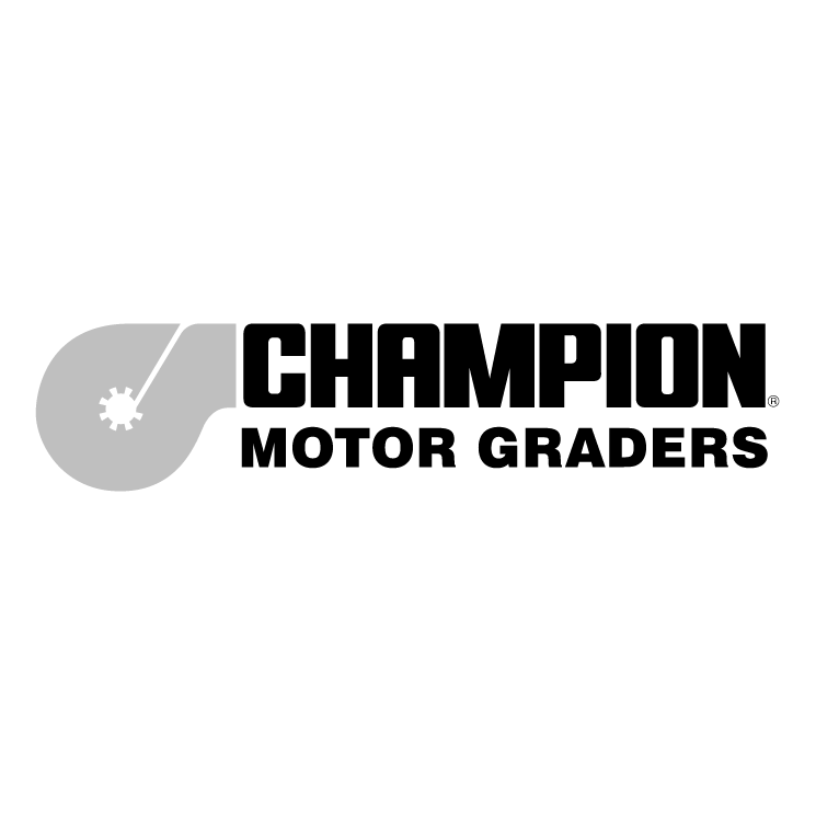 free vector Champion motor graders