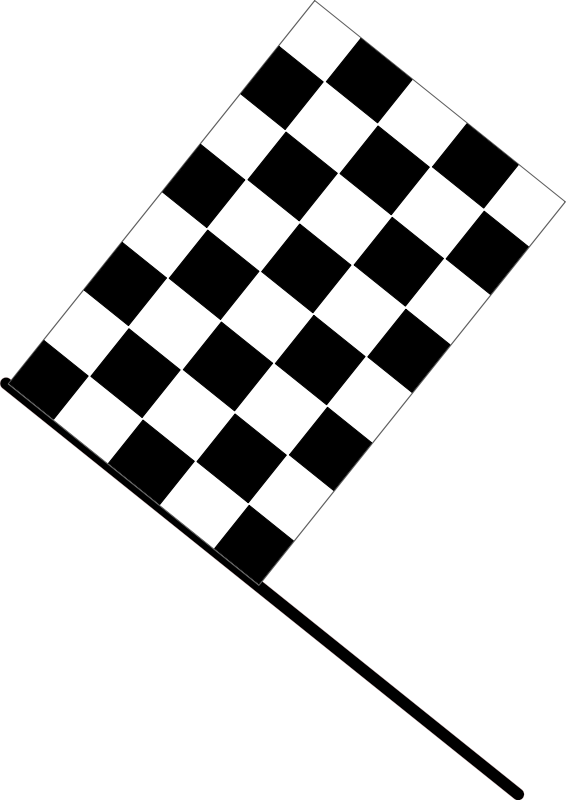 Download Checkered flag (98732) Free SVG Download / 4 Vector