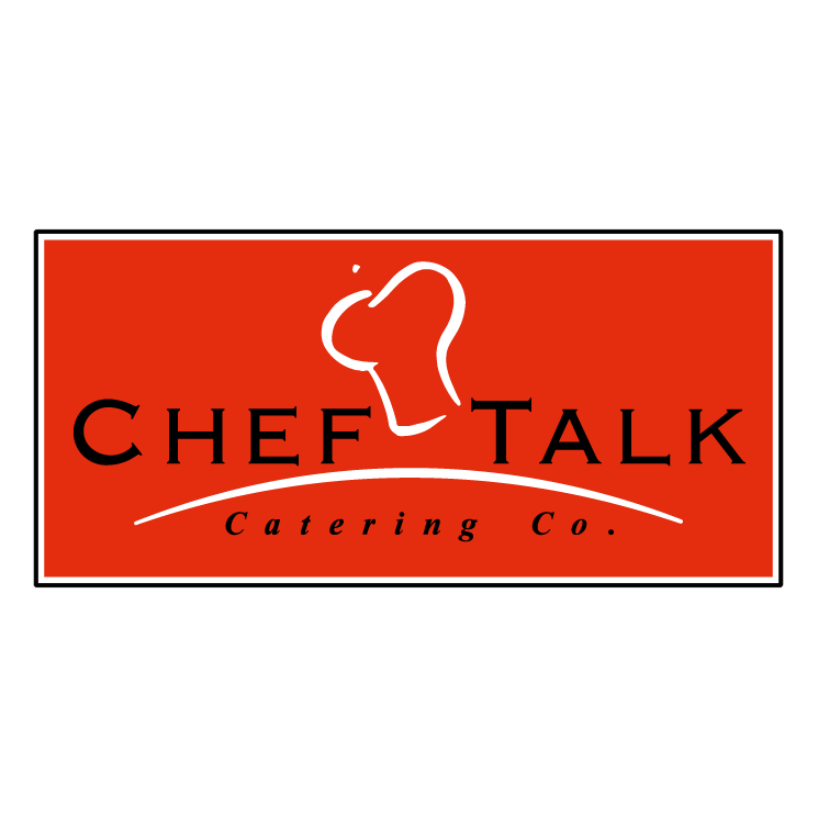 free vector Chef talk catering co