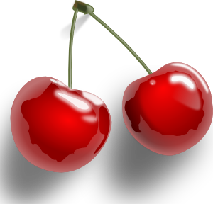free vector Cherries clip art