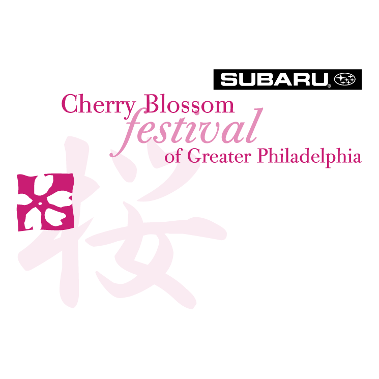 free vector Cherry bloss festival of greater philadelphia