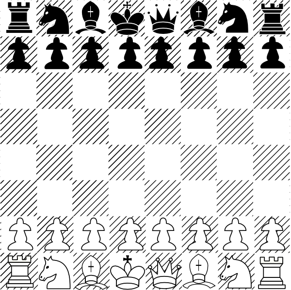 Chess game Royalty Free Stock SVG Vector and Clip Art