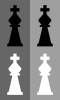 free vector Chess King clip art