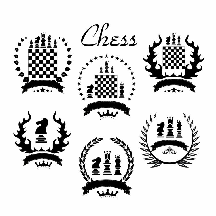 King chess logo design vector illustration 24338591 Vector Art at Vecteezy