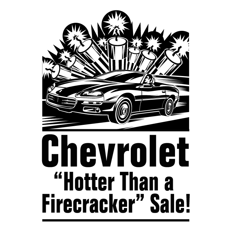 free vector Chevrolet firecracker sale