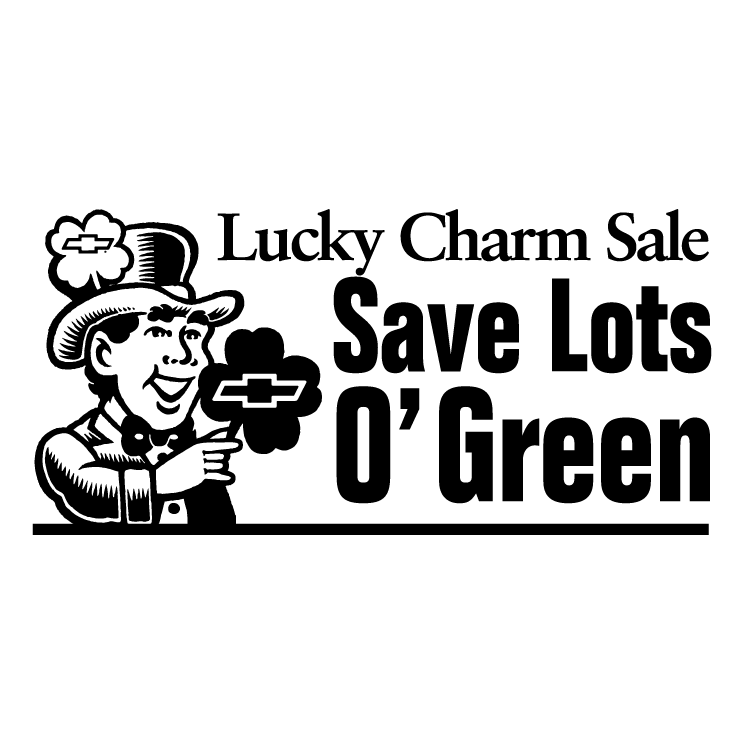 free vector Chevrolet lucky charm sale