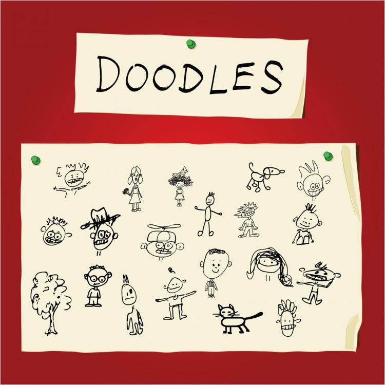 free vector Children Art Doodles