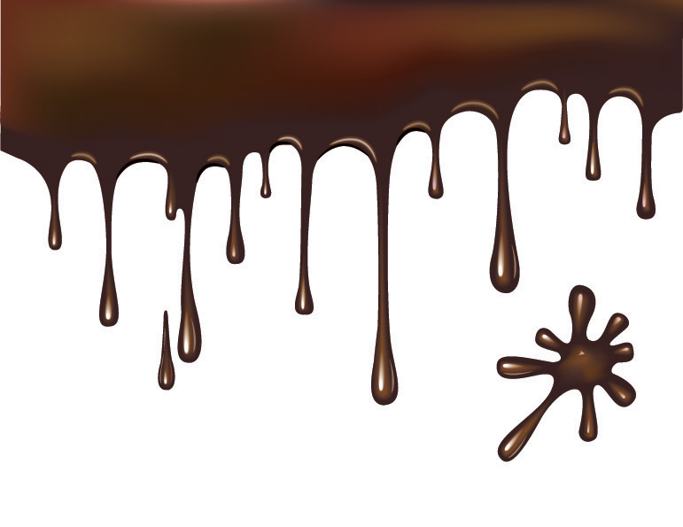 free vector Chocolate liquid vector