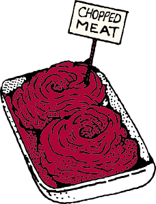 free vector Chopped Meat clip art