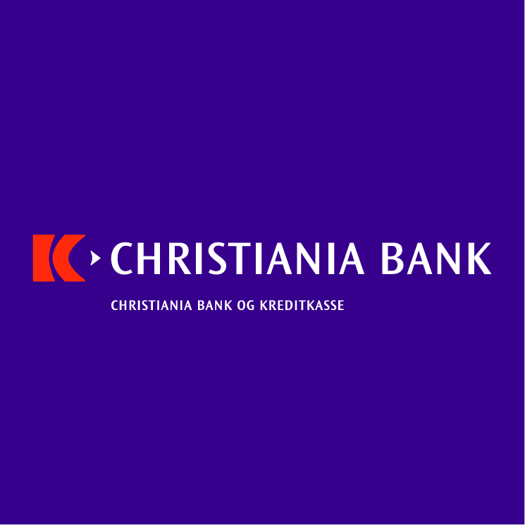 free vector Christiania bank