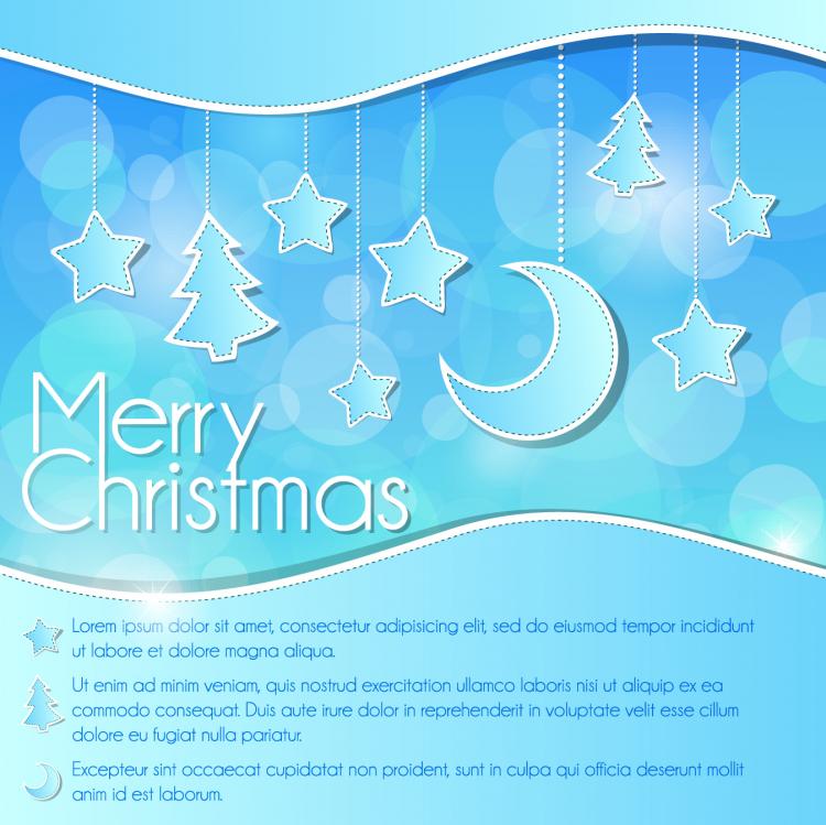 free vector Christmas decoration background 02 vector