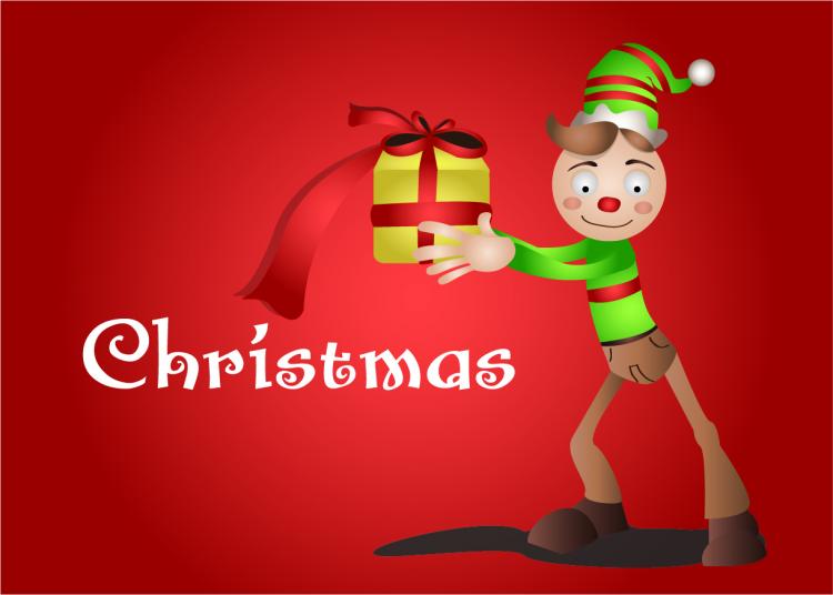 free vector Christmas Duend