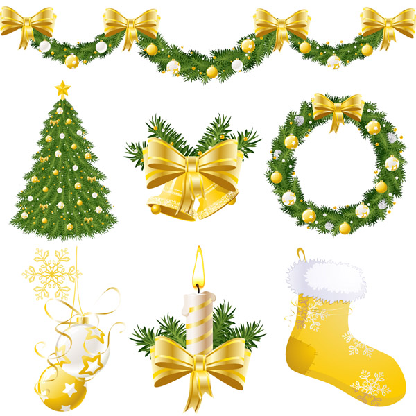 free vector Christmas ornament vector
