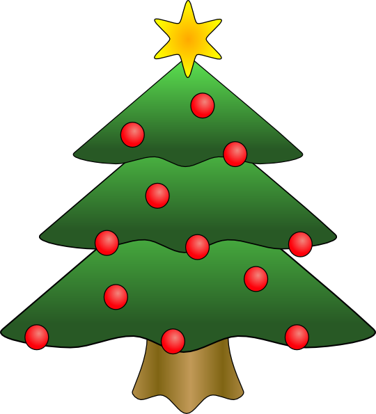 free vector Christmas Tree clip art