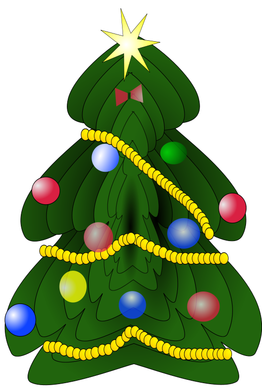 free vector Christmas tree