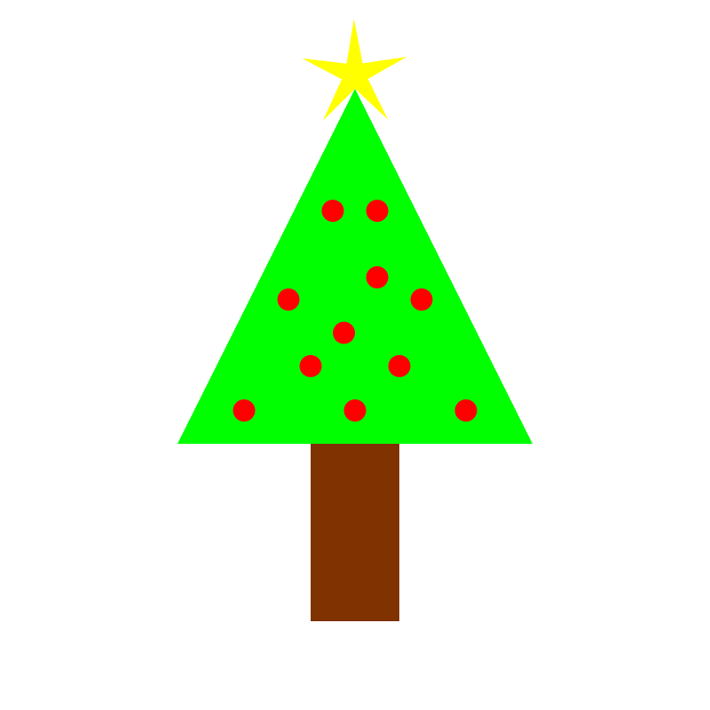 Christmas tree (102244) Free SVG Download / 4 Vector