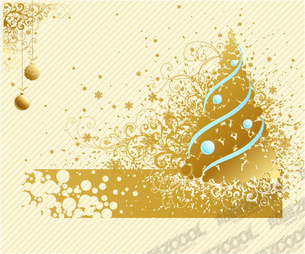 free vector Christmas vector material-2