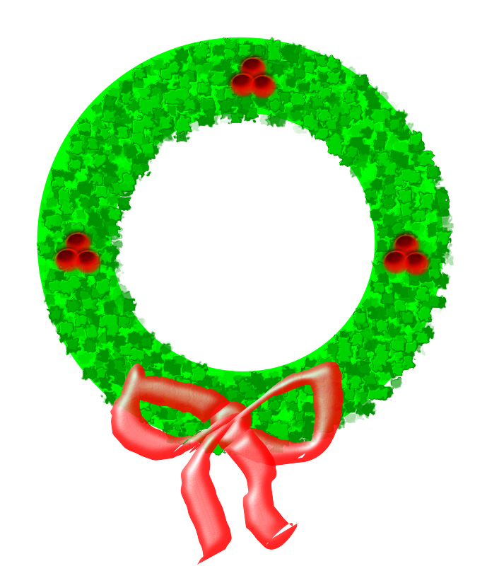 free vector Christmas Wreath
