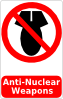 free vector Cibo Anti Nuclear Weapons Sign clip art