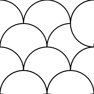 free vector Circles Pattern Tile clip art