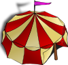 free vector Circus Tent clip art