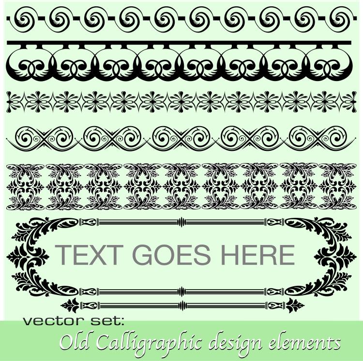 free vector Classic lace pattern 01 vector