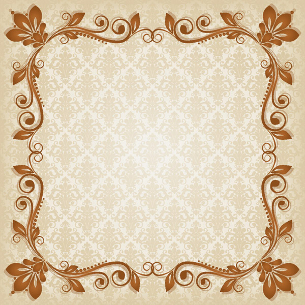 free vector Classic lace pattern 02 vector