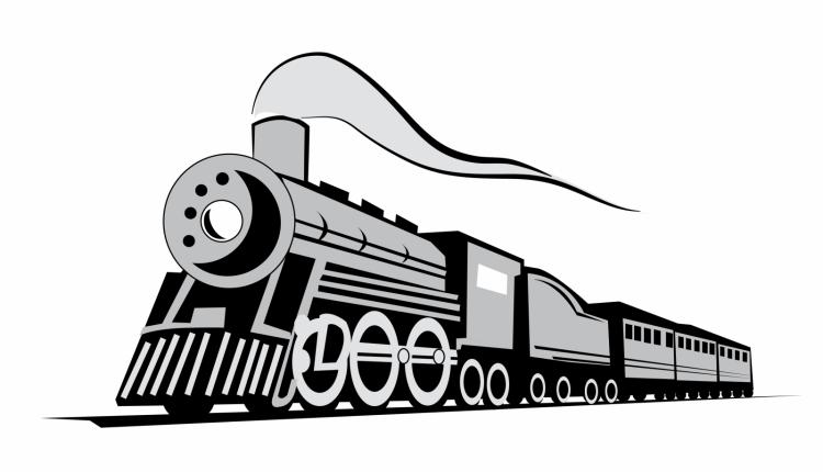 free vector Classic locomotive train