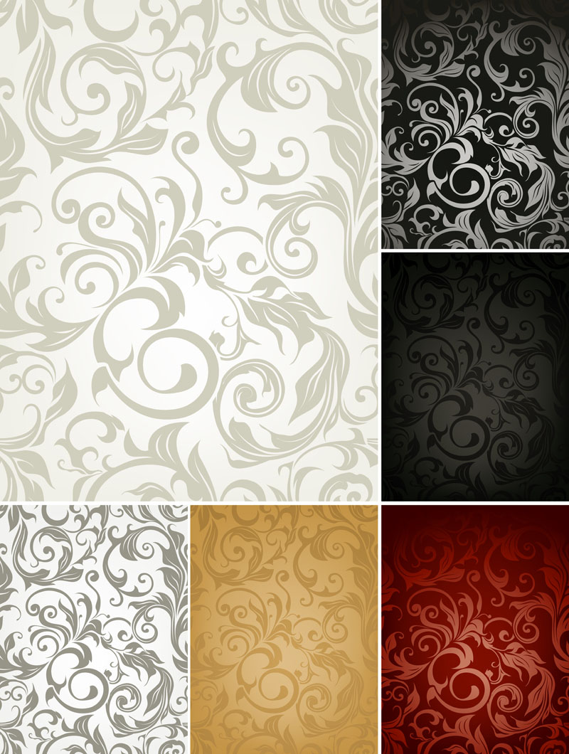 free vector Classic pattern shading vector