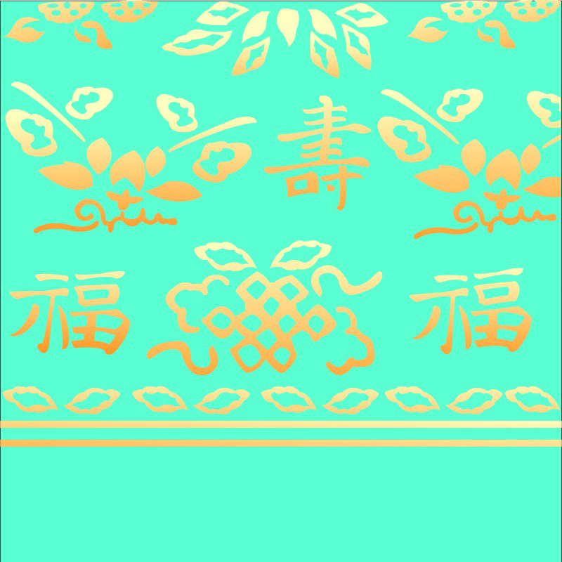 free vector Classical chinese longevity patterns vector