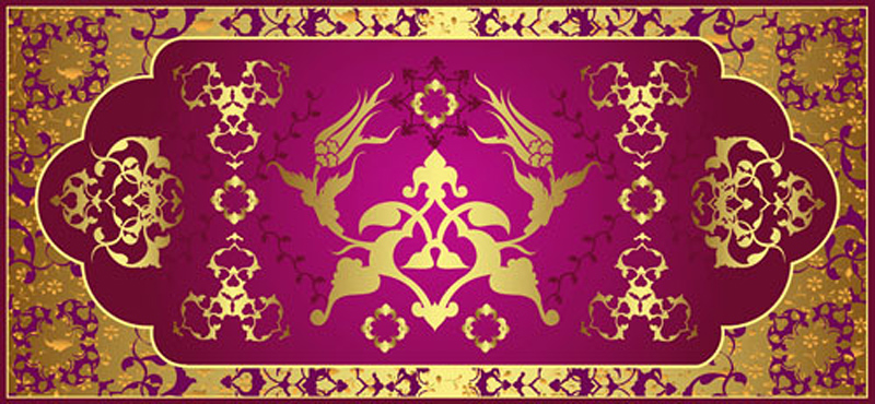 free vector Classical gold pattern 05 vector