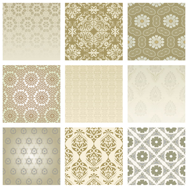 free vector Classical pattern vector background