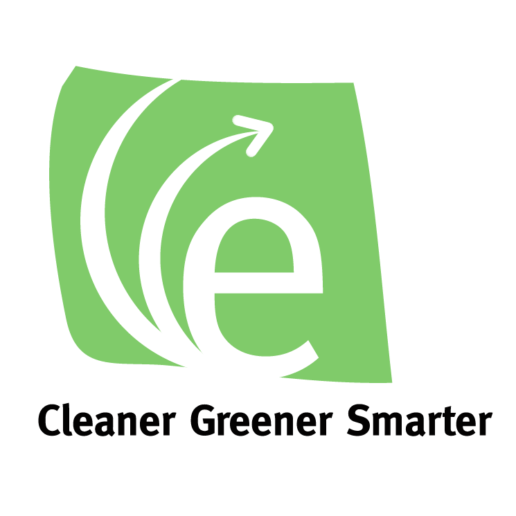 free vector Cleaner greener smarter