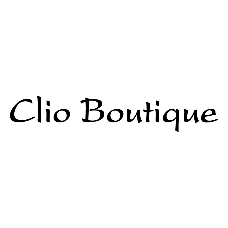 free vector Clio boutique