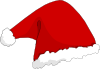 free vector Clothing Santa Hat clip art