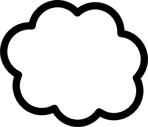 free vector Cloud clip art