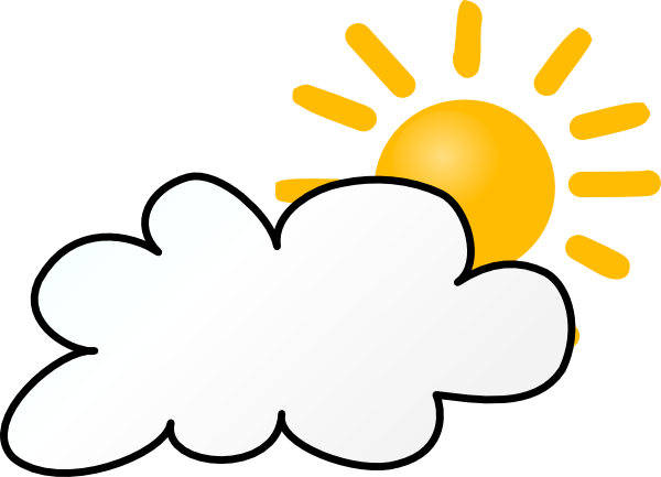 free vector Cloudy Weather clip art