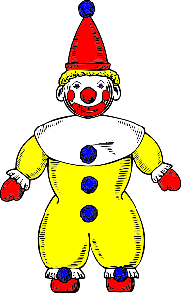 free vector Clown clip art
