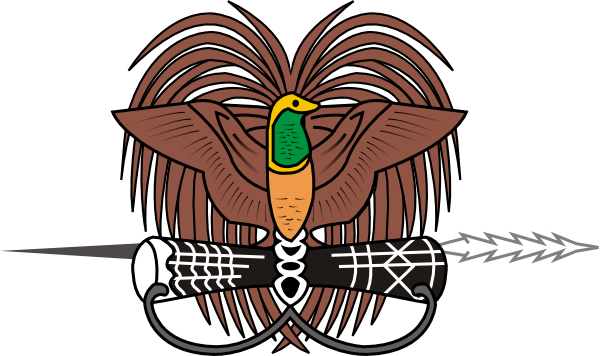 free vector Coat Of Arms Of Papua New Guinea clip art