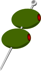 free vector Cocktail Olives clip art
