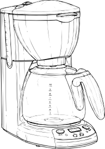 free vector Coffee Maker clip art